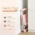 thumbnail image 6 of Ktaxon 6-in-1 Convertible Baby High Chair, Foldable Space Saver Highchair with Kitchen Standing Tower, Booster Seat for Toddlers 6M-5Y, Pink, 6 of 9