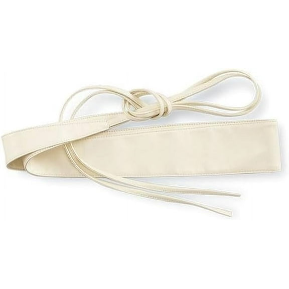 Sagefinds Wrap-tie Belt for Women, Faux Leather Obi Belt, Cinch for Dress, Wrap Around Waistband