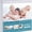 King, variant on Waterproof Mattress Pad Protector 100% Organic Cotton Hypoallergenic Breathable Mattress Pad Cover,Deep Pocket