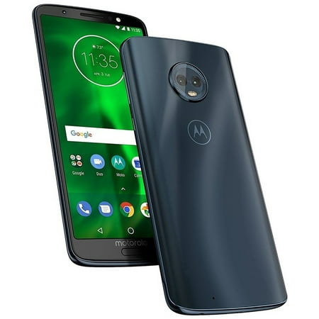 Motorola Moto G6 Plus XT1926-7 64GB Unlocked GSM Android Phone - Deep (Best Flashlight App For Android Phone)