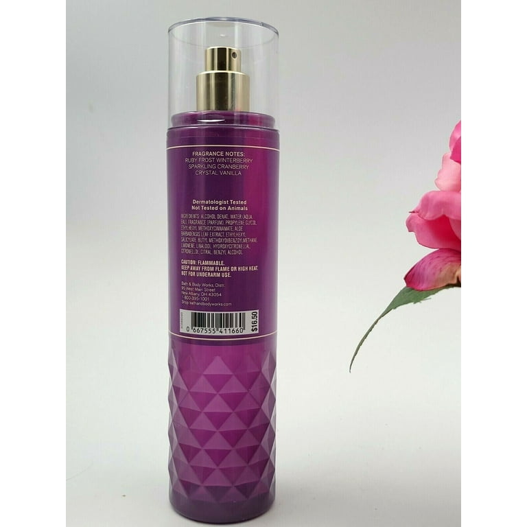Bath Body Works Winterberry Wonder Fine Fragrance Body Spray
