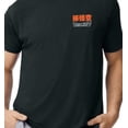 thumbnail image 6 of Dragon Ball Z Goku and Kanji Men's Black Short-Sleeve Performance Tee-XXL, 6 of 7