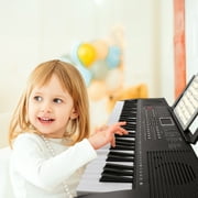 Glarry 61 Keys Keyboard Piano with X Stand, Bench, Built In Speakers for Beginners, for Beginners