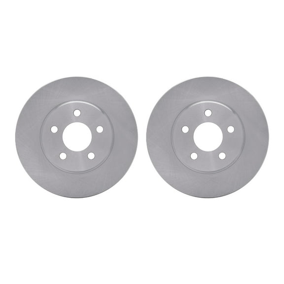 Dynamic Friction Company Front Brake Rotors 6002-39009