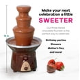 thumbnail image 3 of Chocolate Fountain Wilton Chocolate Pro 3-Tier 1.8kg Capacity, 3 of 8