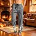 thumbnail image 2 of Halloween Men's Pajama Pants Soft Sleep Lounge Pjs Bottoms Comfy with Pockets Drawstring, 2 of 5