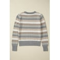 thumbnail image 6 of Ushdele Timeless Stripes Sweater - Snug, Versatile Fit, All Sizes, 6 of 8