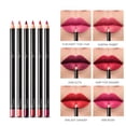 thumbnail image 2 of 6Pcs 3.5g Lip Pencils Long Lasting High Pigmented Lightweight Nude Color Lip Pens for Photography, 2 of 8
