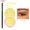 Yellow, variant on Color Eyeliner Gel Long Lasting Smudge Proof Six Colors High Pigment Smooth Texture Perfect for Bold Eye Makeup and Creative Looks Professional Quality Eyeliner Gel