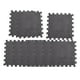 thumbnail image 4 of 10 piezas de rompecabezas de peluche, alfombrilla de espuma antideslizante, cómoda alfombrilla de juego para niños, peluda Gris, 4 of 9