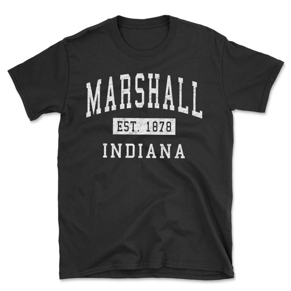 Marshall Indiana Classic Established Men's Cotton T-Shirt