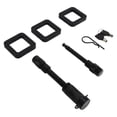 thumbnail image 2 of Trailer Hitch Locking Pin, Hitch Receiver Pin Lock Set Sensitive Response Anti Theft Low Noise Rust Proof With Rubber Muffler Pads For Truck, 2 of 8