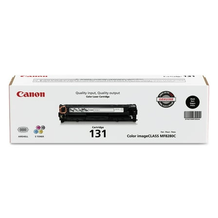 Canon 6272B001 (CRG-131) Toner, Black