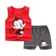 thumbnail image 1 of Ropa de bebé para niño, chándal informal, ropa de algodón puro, ropa de verano para bebés, camisetas y pantalones para niños, atuendo deportivo Tan Jianjun unisex, 1 of 2