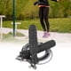 thumbnail image 3 of Cuerda de saltar de alambre de acero negra para adultos y estudiantes, ajustable, para deportes al aire libre., 3 of 9
