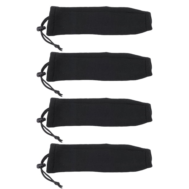 Lot De 4 Housses De Protection Pour Pare-chocs De Bateau – 14x50 Cm, Acrylique, Cordon De Serrage, Anti-abrasion, Pour Double œil Central
