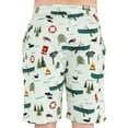 thumbnail image 2 of LazyOne Pajama Shorts for Men, Lake It Easy, Cotton Sleepwear, Xx-large, 2 of 7