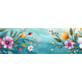 thumbnail image 4 of Colorful Flower Backdrop Banner for Spring Wedding Floral Photography Props Party Supplies Birthday Decorations Background Events, 4 of 4