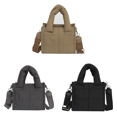 thumbnail image 1 of Bolso Hombro Acolchado para Mujer Mano Hobo Elegante (caqui Oscuro), 1 of 9