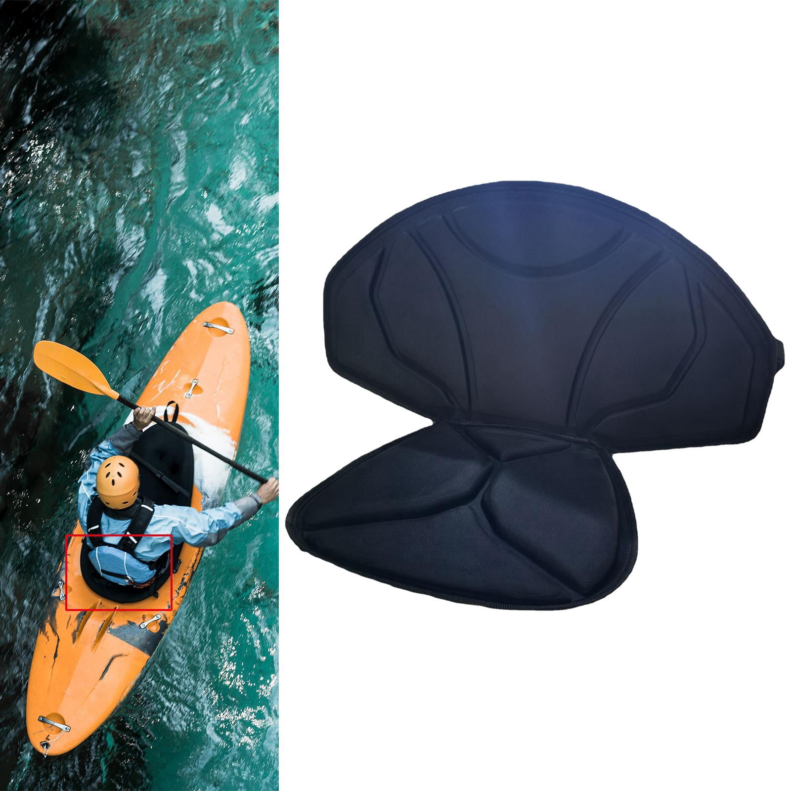harayaa Kayak Seat Boat Seat Padded Seat Waterproof Easy to Install Canoe Seat with Back