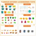thumbnail image 3 of Accesorios de cocina Bruvoalon de la marca Play Kitchen, 118 unidades, para niños, con utensilios de cocina, 3 of 9