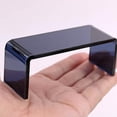 thumbnail image 4 of 1/12 Transparent Tea Coffee Table Miniature Bedroom Craft Decor Black, 4 of 8