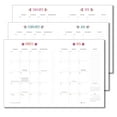 High Note 2025 Planner, 17Month Softcover Weekly & Monthly Planner by