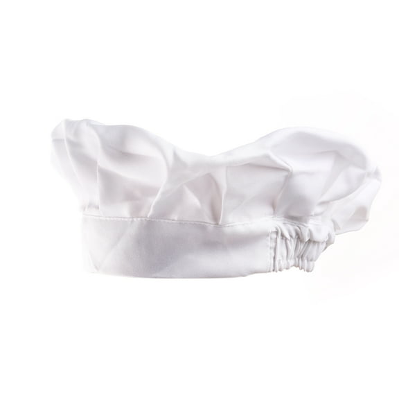 SASABAXI 1Pcs Catering Chefs Hat Canvas Cooking Catering One Size Fits Most White