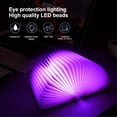 thumbnail image 2 of Decorative LED Book Light with Embossed Design,Book Lamp, Book Lovers Gts, Reading Lights for Books in Bed (Bronze-Colored), 2 of 4
