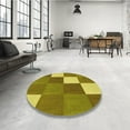 thumbnail image 4 of Ahgly Company Machine Washable Indoor Rectangle Transitional Dark Bronze Brown Area Rugs, 2' x 4', 4 of 7