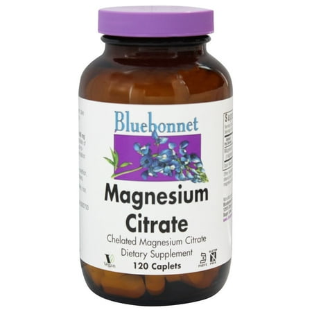 Bluebonnet Nutrition - Magnesium Citrate Chelated 400 mg. - 120