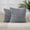 Gray, variant on Throw Pillow Covers 18x18 Inch, Grey Decorative Square Pillowcases, Farmhouse Holiday Cushion Covers for Couch Sofa Living Room Bedroom Outdoor Home Decor
