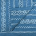 thumbnail image 4 of Fabric Mart Direct Light Blue, White Fabric by the Yard, 51 inches or 129 cm Width Blue Cotton Fabric, 13 Continuous Yards Cotton Embroidered Fabric, Upholstery Fabric, Fabric For Curtains, Pillows, 4 of 8