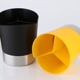 thumbnail image 2 of Bar Cuillère Récipient Paille Tasse Bartending Cuillère Distributeur de Vaisselle Jaune, 2 of 9