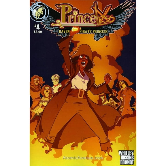 Princeless Raven: Pirate Princess #4 VF ; Action Lab Comic Book