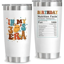 30th Birthday Gifts for Her - In My 30s Era, 30th Birthday Gifts for Women, 30 Year Old Idea Gifts for Women, Friends, Sister, Happy 30th Birthday Gifts for Women, 20 oz Tumbler