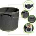 thumbnail image 2 of 53 Pack Non Woven Grow Bag Black Planting Bag - 1Gallons 18*15cm, 2 of 3