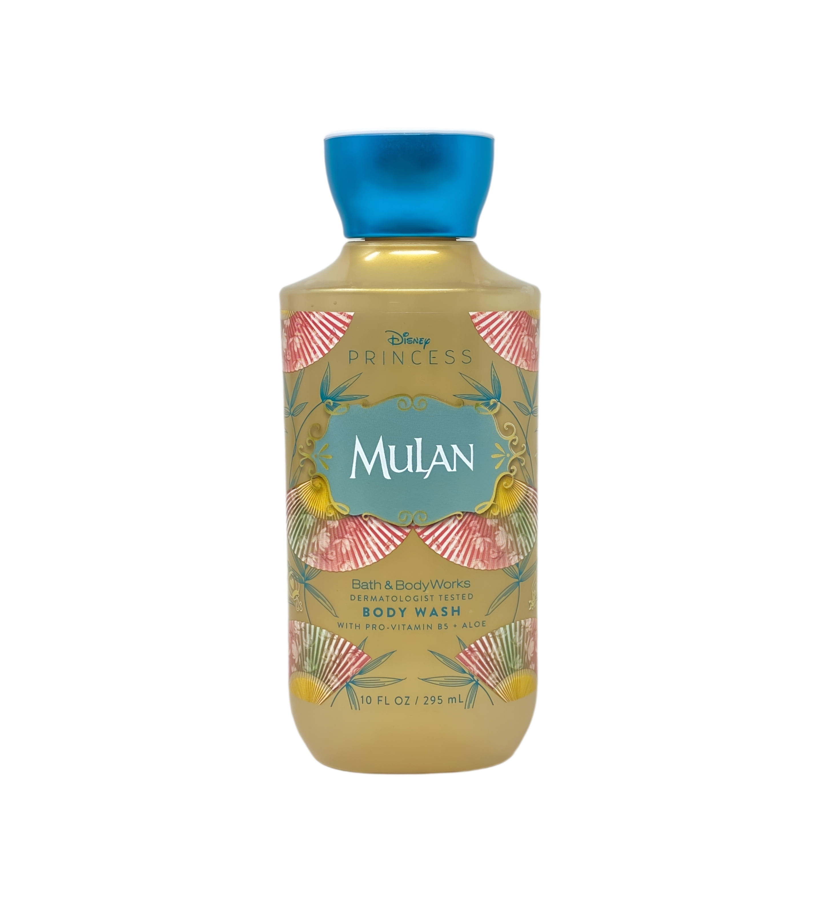 Bath & Body Works Princess Collection Mulan 2 Body Washes with a Perfectly Peeled Bar Soap