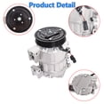 thumbnail image 2 of AC Compressor & A/C Clutch CO 10886C Replacement for 2007-2012 Nissan Altima Sentra 2.5L 68664 98664, 2 of 5