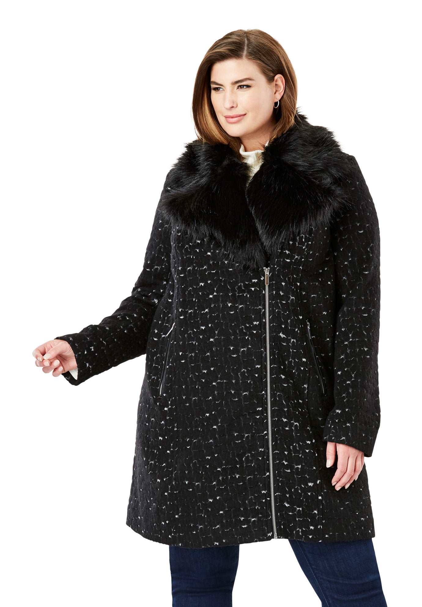 jessica london plus size winter coats
