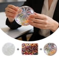 thumbnail image 3 of DIY Glitter Dumpling Squishiies To-ys, Slow Rising Soft Squeezze Ball Refill Pack, Cute Bao Bun Squeezee Making Kit, Make Your Own Squishiy, Anxiety Relief Fidget, Fun Desk Decor & Gift, 3 of 10