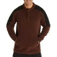 thumbnail image 2 of Xihbxyly Men Sweatshirts Men's Crewneck Sweatshirts Long Sleeve Casual Pullover Shirt Crewneck Sweatshirt Pullover Tops Big and Tall Sweatshirt, 2 of 4