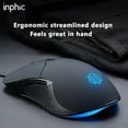 thumbnail image 3 of INPHIC B2 USB Wired Mouse Silent Office Gaming Mouse for PC and Laptops, 3 of 9