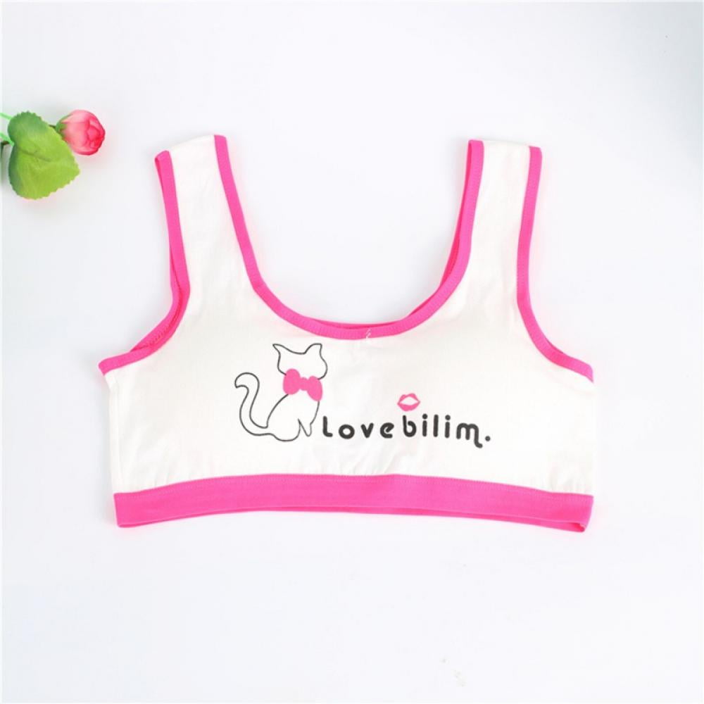 Baby Girls Bras Young Girls Underwear For Sports Wireless Small