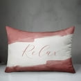 thumbnail image 3 of Creative Products Relax Watercolor Pink 14 x 20 Indoor / Outdoor Pillow, 3 of 3