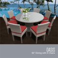 thumbnail image 1 of Monterey Table à Manger de Patio Extérieur 60 Pouces avec 8 Chaises Sans Accoudoirs, 1 of 2