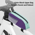 thumbnail image 3 of Bolsa Para Bicicleta, Resistente Al Agua, Con Bloqueo De Color, Capacidad De 0,8 L, Bolsa Con Marco Triangular Para Tubo Superior Para Bicicletas De Montaña Y De Carretera, 3 of 7