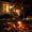 style B, variant on Pumpkin Metal Solar Lights Outdoor Waterproof Garden Stake, Bright Nighttime Glow Halloween Decorations Pathway Lantern, for Halloween Party Decorations