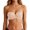 Khaki, variant on Bandeau Bra for Women Demi Cup Underwire Support Floral Lace Strapless Wedding Party Underwear