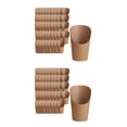 thumbnail image 1 of Bewildely Ice Cream Cup Kraft Paper Cups Holder for Baking Store Wedding Marrón 2Conjunto, 1 of 1